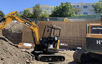 Slab foundation preparation and reinforcement