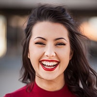 Client testimonial portrait — Jessica Lee