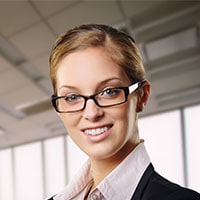 Client testimonial portrait — Emily Johnson